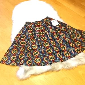 LulaRoe Aztec Printed  Madison Knit Full Skirt